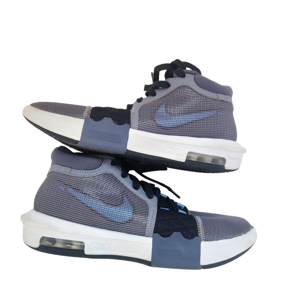 Nike LeBron Witness VIII Ashen Slate/Blue Sneakers FB2239-400 Men's Size 8